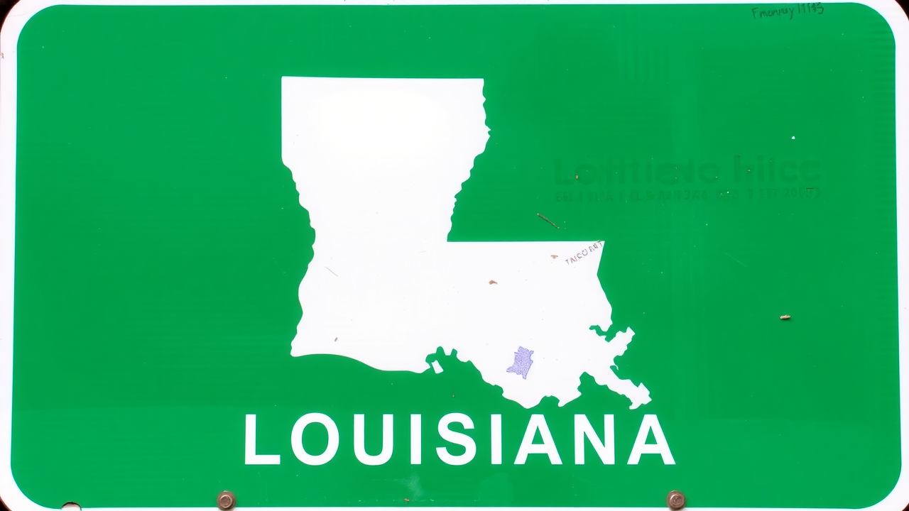 diverse group of people and cars on state border line, road signs indicating state laws, car accident liability differences